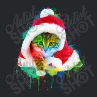 Merry Christmas Cat Crewneck Sweatshirt | Artistshot