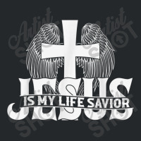 Religious Jesus Is My Life Savior Christian Church Lord Gifts Women Crewneck Sweatshirt | Artistshot