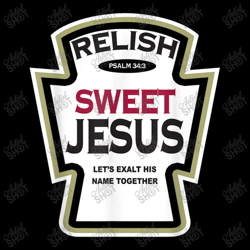 Relish Sweet Jesus Funny Christian Parody Funny Gifts Men Cropped Sweater by Aria-Proctor | Artistshot