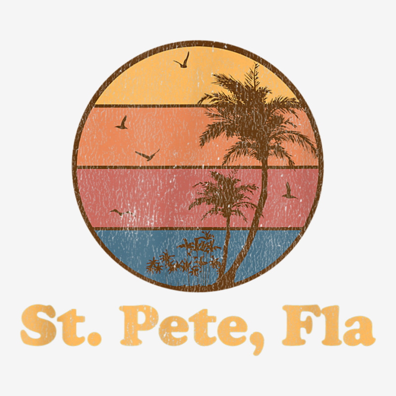 Retro St Petersburg Florida T Shirt Vintage 70s Sunset Tee Youth 3/4 Sleeve by AdvaitaLanderos | Artistshot