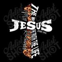 Retro Leopard Cross Christian Quote Bible Verse Religious Music Retro V-neck Tee | Artistshot