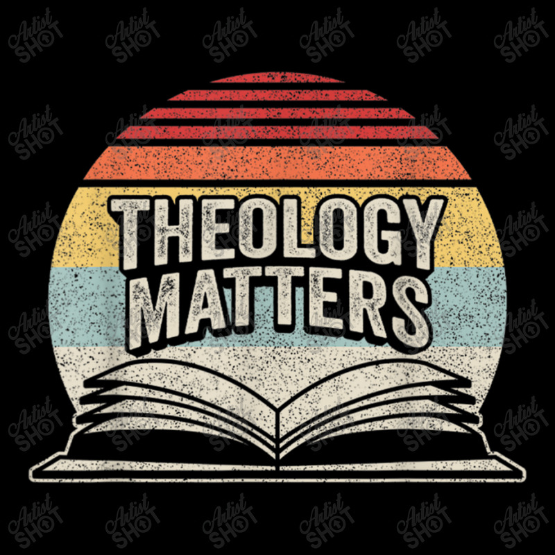 Retro Vintage Theology Matters Reformed Christian Characters Video Gam Cropped Hoodie by Aria-Proctor | Artistshot