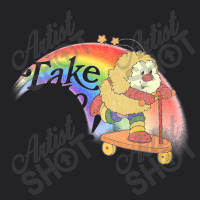 Take No Shit! Faded Style 80s Rainbow Meme Design   Nihilist Memes Youth Tee | Artistshot