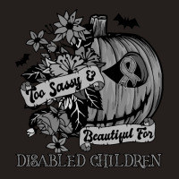 Disabled Children Survivor T  Shirt Disabled Children Awareness   Retr Tank Top | Artistshot