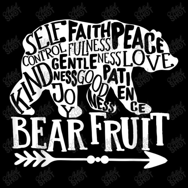 Self Control Faithfulness Peace Bear Fruit Christian Faith Mens Funny Maternity Scoop Neck T-shirt by Aria-Proctor | Artistshot