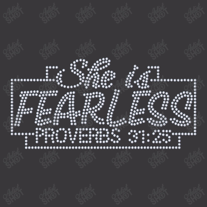 She Is Fearless Proverbs 31 25 Rhinestone Funny Christian Music Vintag Ladies Curvy T-Shirt by Aria-Proctor | Artistshot