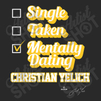 Single Taken Mentally Dating Christian Yelich Video Games Character Printed Hat | Artistshot