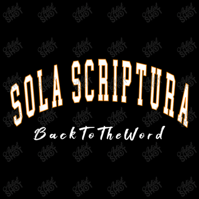 Sola Scriptura Christian Back To The Word Of Bible Gifts Women Men's 3/4 Sleeve Pajama Set by Aria-Proctor | Artistshot