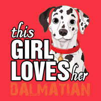 This Girl Loves Her Dalmatian Long Sleeve Baby Bodysuit | Artistshot