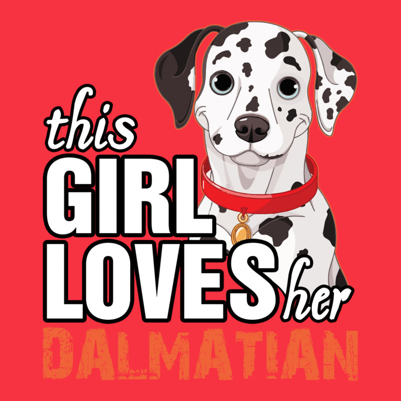 This Girl Loves Her Dalmatian Long Sleeve Baby Bodysuit | Artistshot