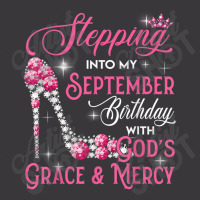 Stepping Into My September Birthday With Gods Grace Mercy 9 Music Vint Ladies Curvy T-shirt | Artistshot