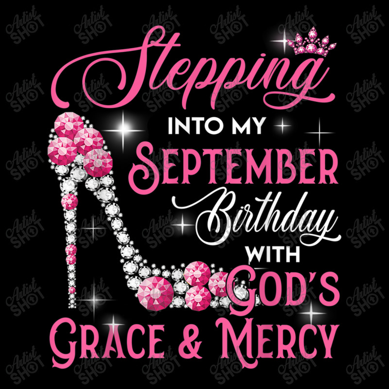 Stepping Into My September Birthday With Gods Grace Mercy 9 Music Vint Cropped Sweater by Aria-Proctor | Artistshot