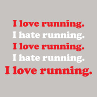 I Love Running I Hate Running Long Sleeve Baby Bodysuit | Artistshot