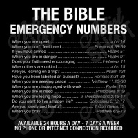 The Bible Emergency Numbers Retro Vintage Women's V-neck T-shirt | Artistshot