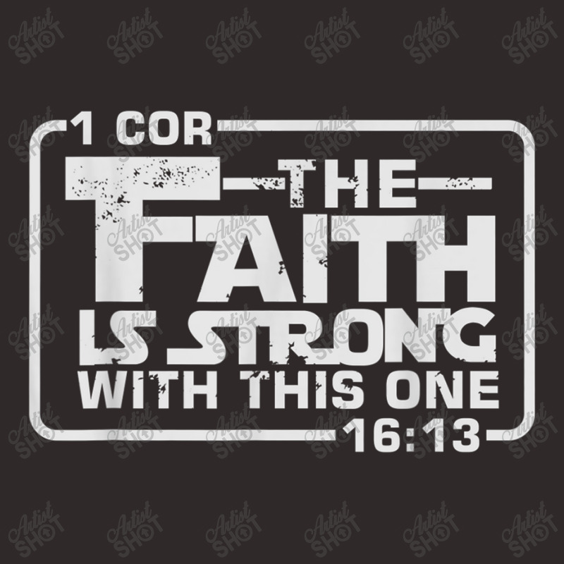 The Faith Is Strong With This One Christian Funny Funny Gifts Racerback Tank by Aria-Proctor | Artistshot