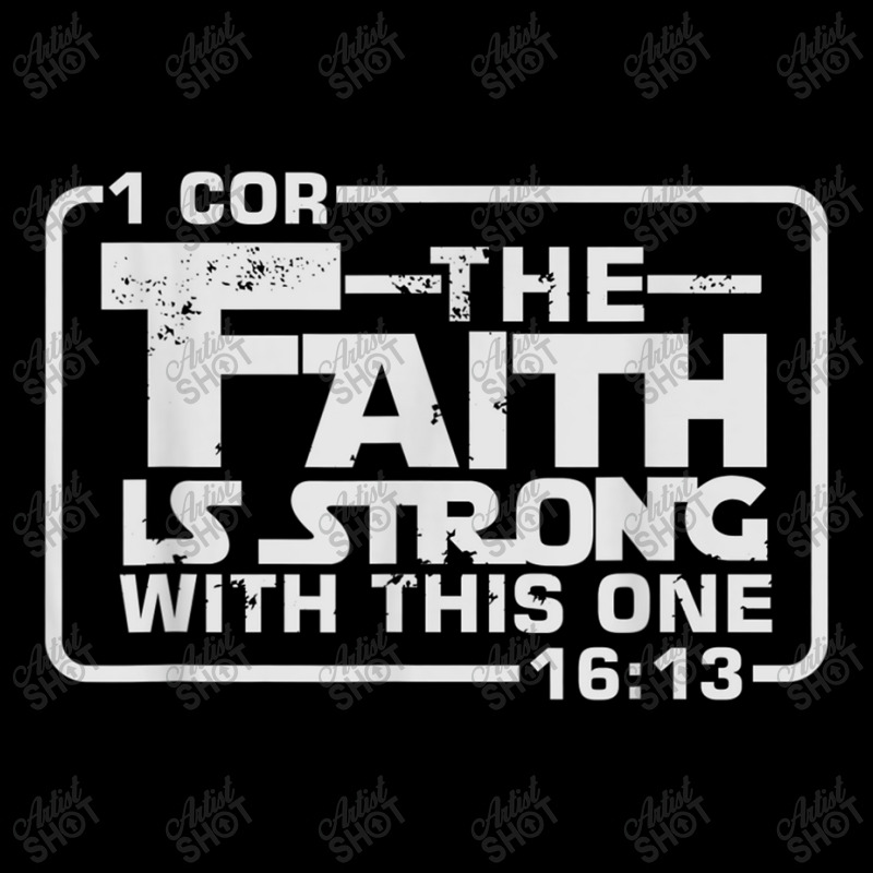 The Faith Is Strong With This One Christian Funny Funny Gifts Cropped Hoodie by Aria-Proctor | Artistshot