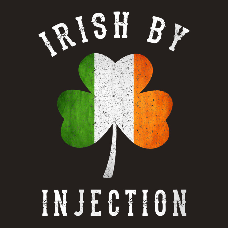 Womens Funny Irish By Injections T Shirt   St Patricks Day Gift V Neck Tank Top | Artistshot