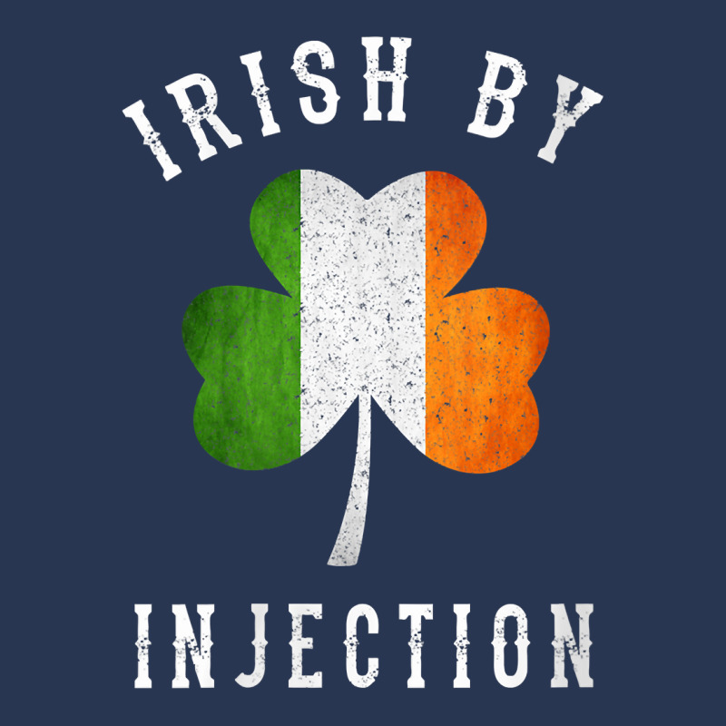 Womens Funny Irish By Injections T Shirt   St Patricks Day Gift V Neck Men Denim Jacket | Artistshot