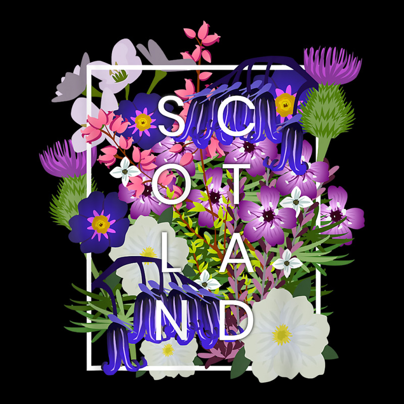 Flowers Of Scotland Word Art   Scottish Pride T Shirt Pocket T-Shirt by gehriglyssy | Artistshot