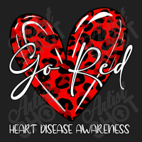 Go Red For Womens Heart Disease Awareness Month Leopard Ladies Polo Shirt | Artistshot