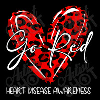 Go Red For Womens Heart Disease Awareness Month Leopard Legging | Artistshot