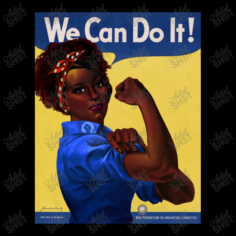 African American Rosie the Riveter We Can Do It Poster - Rosie The
