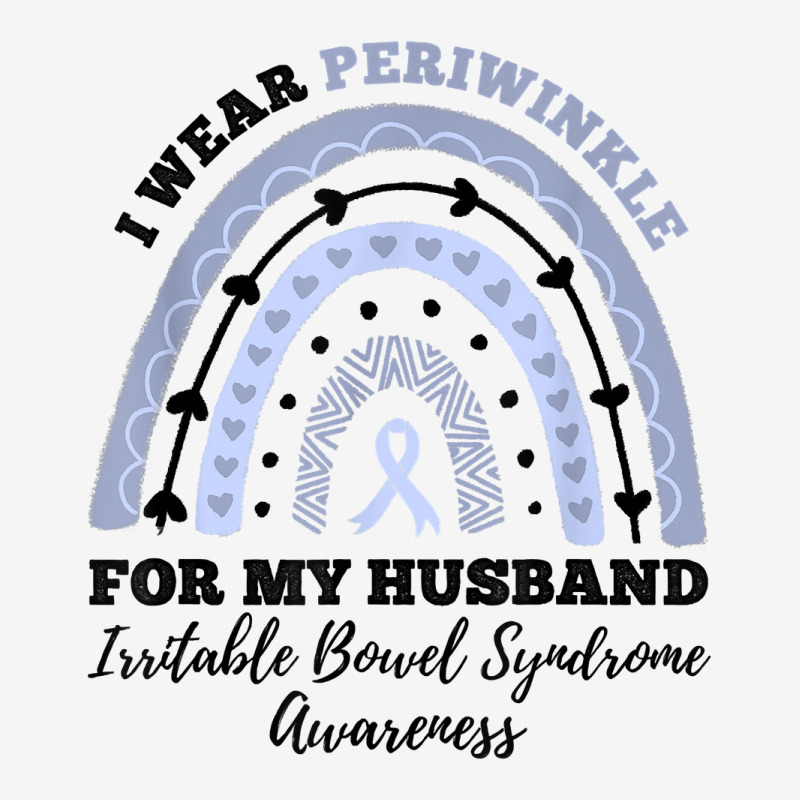 I Wear Periwinkle Husband Ibs Irritable Bowel Syndrome T Shirt Adjustable Cap by graftmshindeatw | Artistshot