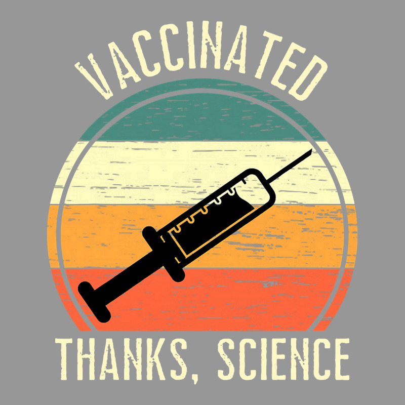 Vintage Pro Vaccination Im Vaccinated Thanks Science Vaccine T Shirt Women's V-Neck T-Shirt by ChristineWeber89 | Artistshot