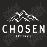 Vintage Chosen Bible Verse 1 Peter 29 Christian Religious Day Gift Ladies Fitted T-shirt | Artistshot