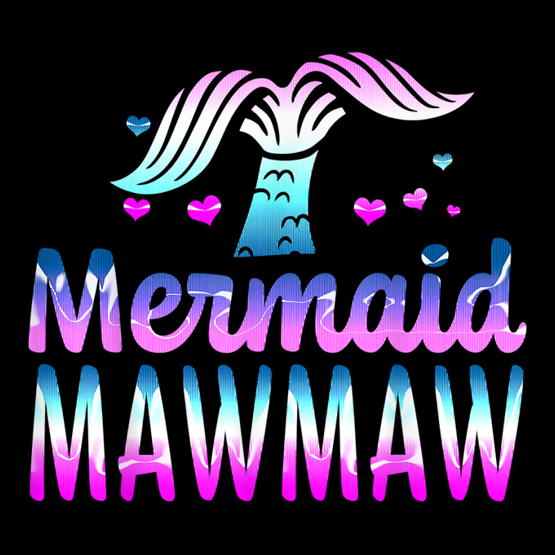 Mermaid Mawmaw Funny Grandma Gifts For Mothers Day Birthday T Shirt Pocket T-shirt | Artistshot