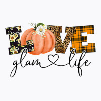 Womens Pumpkin Love Glam Shirt, Glam Halloween T Shirt T-shirt | Artistshot