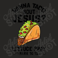 Wanna Taco Bout Jesus Funny Christian Women My Favorite Ladies Fitted T-shirt | Artistshot