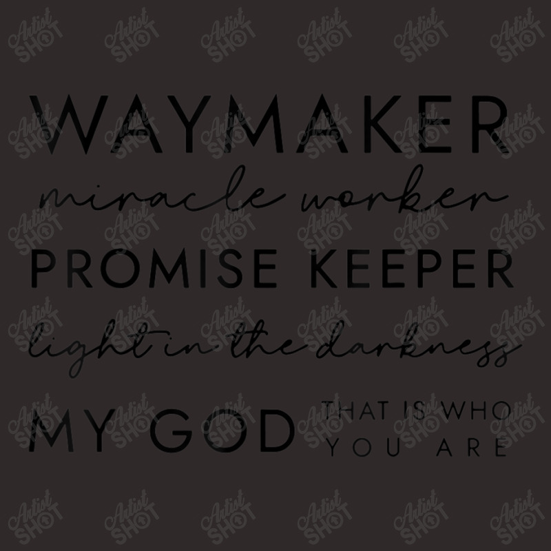 Waymaker Miracle Worker Promise Keeper Christian Faith Women Funny Gif Racerback Tank by Aria-Proctor | Artistshot