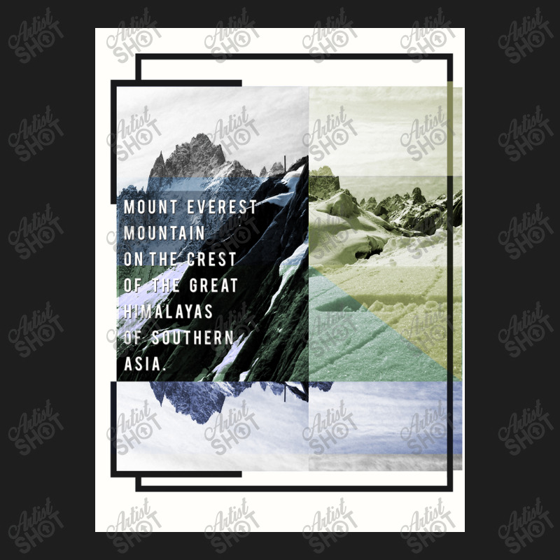 Everest Classic T-shirt by Şenay | Artistshot