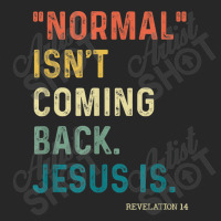 Normal Isn't Coming Back But Jesus Is Revelation 14 Costume Men's T-shirt Pajama Set | Artistshot