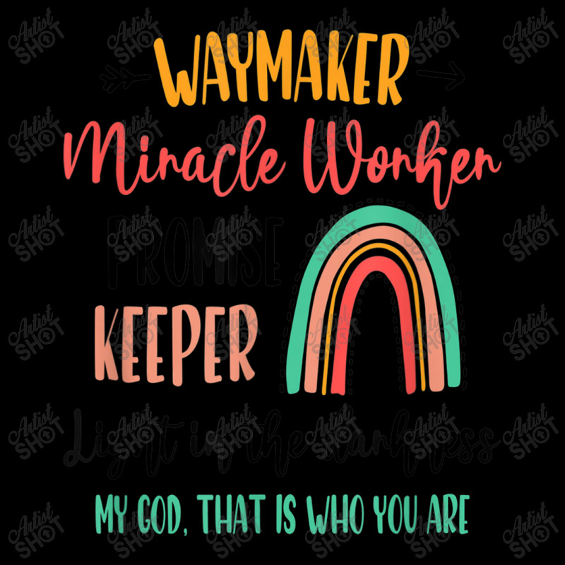 Waymaker Promise Keeper Miracle Worker Christian Kids Music Vintage Re V-Neck Tee by Aria-Proctor | Artistshot