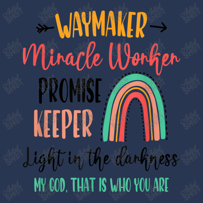 Waymaker Promise Keeper Miracle Worker Christian Kids Music Vintage Re Men Denim Jacket by Aria-Proctor | Artistshot