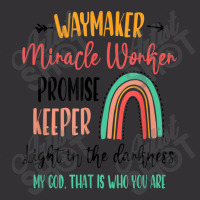 Waymaker Promise Keeper Miracle Worker Christian Kids Music Vintage Re Vintage Short | Artistshot