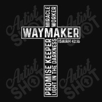 Waymaker Promise Keeper Miracle Worker Christian Retro Crop Top | Artistshot