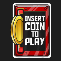 Vintage Arcade Game Insert Coin To Play Slot Retro Arcade T Shirt Classic T-shirt | Artistshot