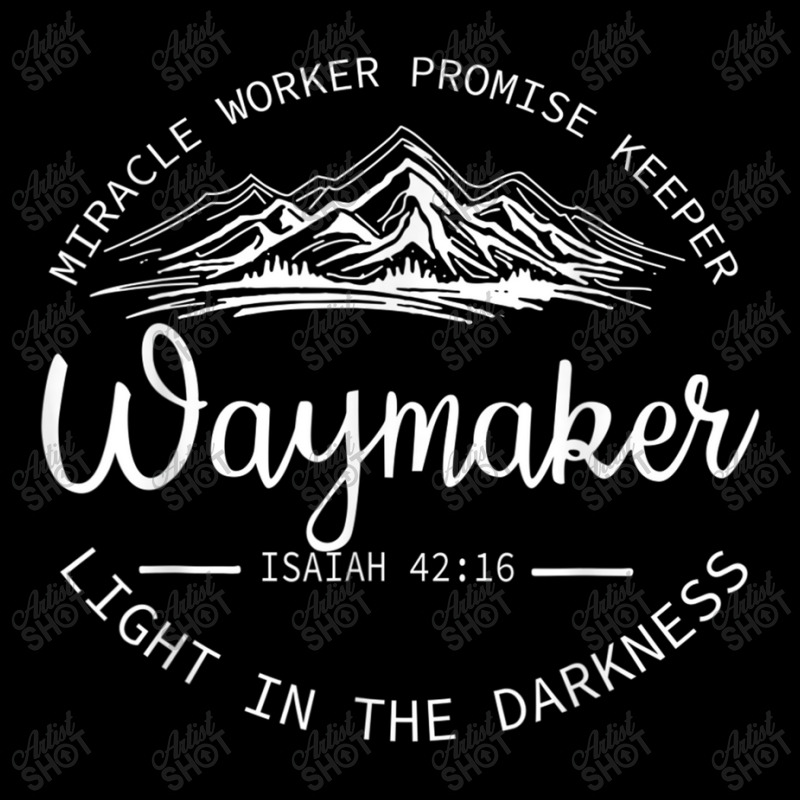 Waymaker Promise Keeper Waymaker Light Darkness Mountain Funny Gift Adjustable Cap by Aria-Proctor | Artistshot