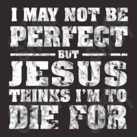 Not Perfect But Jesus Died For Me  Christian Jesus Racerback Tank | Artistshot