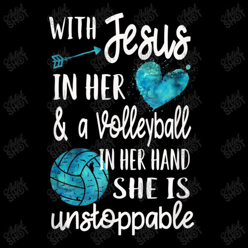 With Jesus In Her Heart Christian Volleyball Retro Vintage Men's 3/4 Sleeve Pajama Set by Aria-Proctor | Artistshot