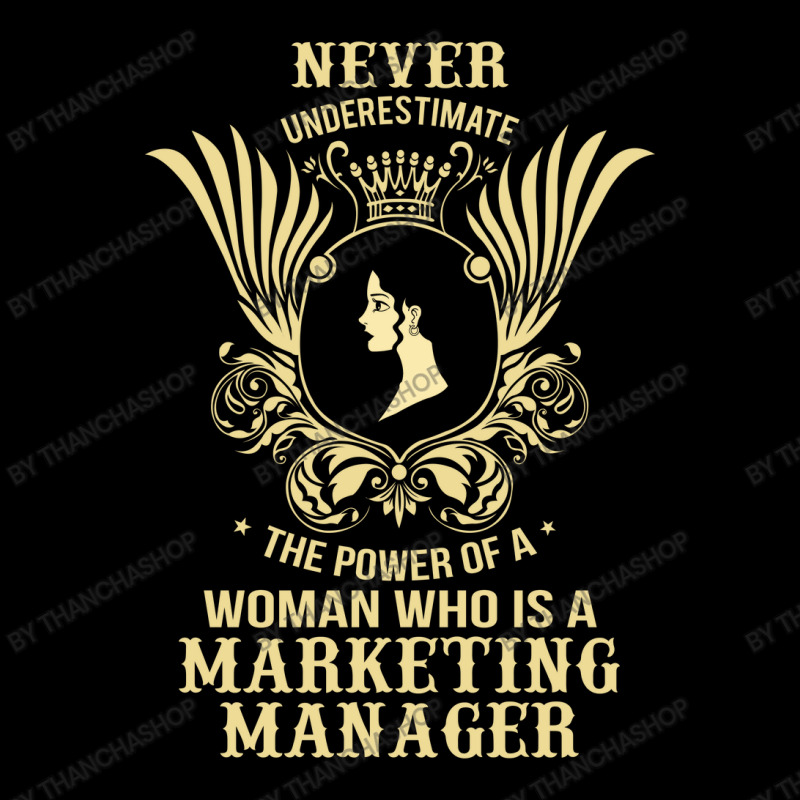 Never Underestimate The Marketing Manager Youth Jogger by thanchashop | Artistshot