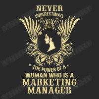 Never Underestimate The Marketing Manager Toddler T-shirt | Artistshot