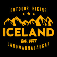 Iceland Hiking Landmannalaugar Est. 1477 T Shirt Women's V-neck T-shirt | Artistshot