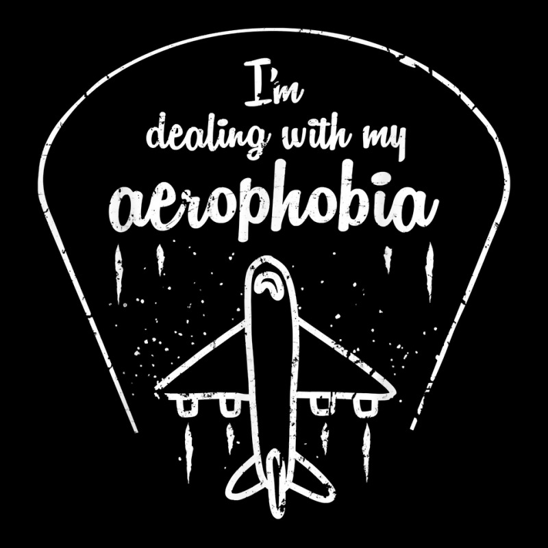 I'm Dealing With My Aerophobia Fear Of Flying In Airplanes T Shirt Youth Hoodie by jaiahlowes | Artistshot