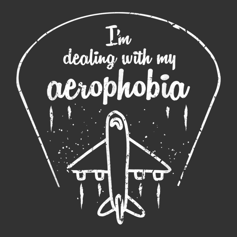 I'm Dealing With My Aerophobia Fear Of Flying In Airplanes T Shirt Baby Bodysuit by jaiahlowes | Artistshot