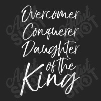 Womens Cute Christian Gift Overcomer Conquerer Daughter Of The King Gi Unisex Hoodie | Artistshot