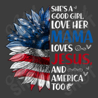 She Is A Good Girl Love Her Mama Jesus And America Men's Polo Shirt | Artistshot